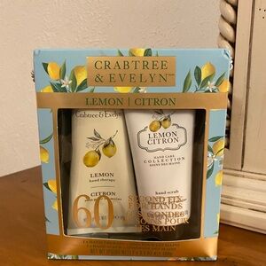 Crabtree & Evelyn Lemon Hand Therapy Cream & Scrub